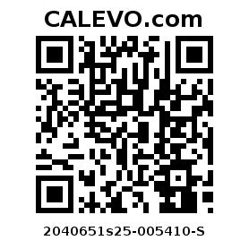 Calevo.com Preisschild 2040651s25-005410-S