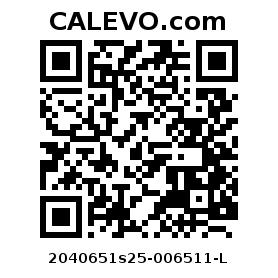 Calevo.com Preisschild 2040651s25-006511-L