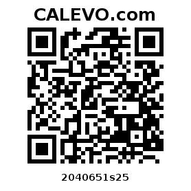 Calevo.com Preisschild 2040651s25