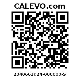 Calevo.com Preisschild 2040661d24-000000-S