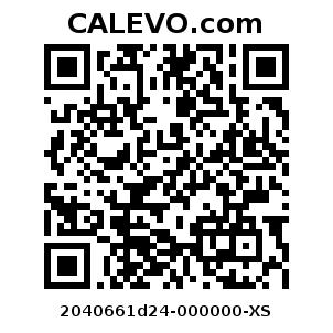 Calevo.com Preisschild 2040661d24-000000-XS