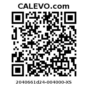 Calevo.com Preisschild 2040661d24-004000-XS