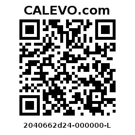 Calevo.com Preisschild 2040662d24-000000-L