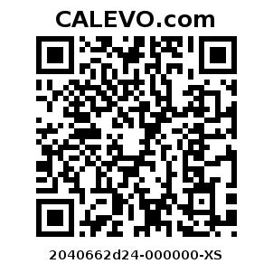 Calevo.com Preisschild 2040662d24-000000-XS