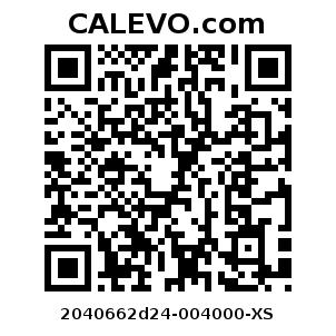 Calevo.com Preisschild 2040662d24-004000-XS