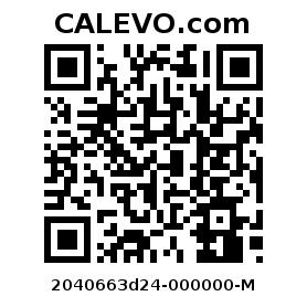 Calevo.com Preisschild 2040663d24-000000-M