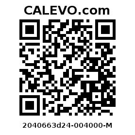 Calevo.com Preisschild 2040663d24-004000-M