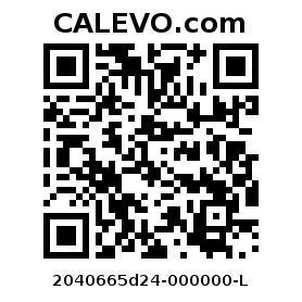 Calevo.com Preisschild 2040665d24-000000-L