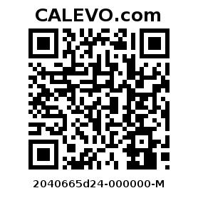 Calevo.com Preisschild 2040665d24-000000-M