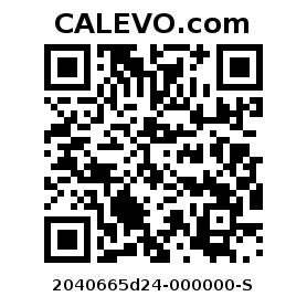 Calevo.com Preisschild 2040665d24-000000-S