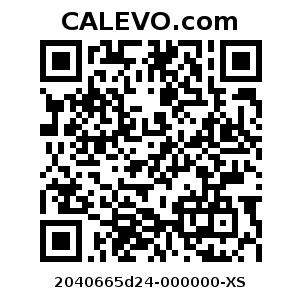 Calevo.com Preisschild 2040665d24-000000-XS