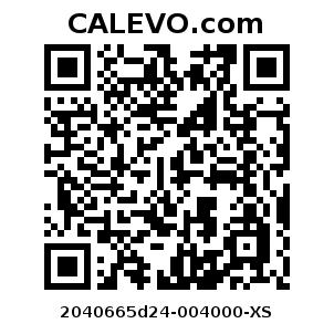 Calevo.com Preisschild 2040665d24-004000-XS