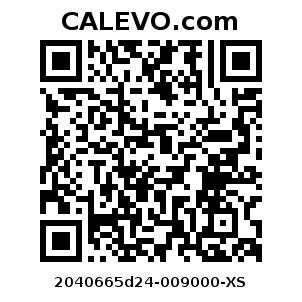 Calevo.com Preisschild 2040665d24-009000-XS