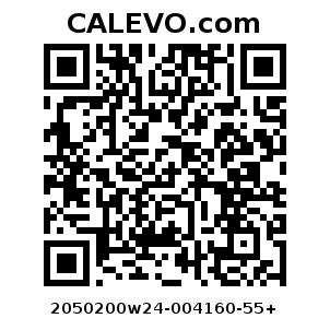 Calevo.com Preisschild 2050200w24-004160-55+