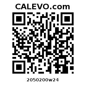 Calevo.com Preisschild 2050200w24