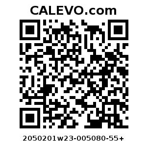 Calevo.com Preisschild 2050201w23-005080-55+