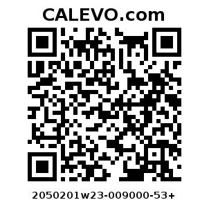 Calevo.com Preisschild 2050201w23-009000-53+