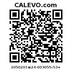 Calevo.com Preisschild 2050201w24-003055-53+