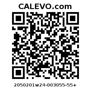 Calevo.com Preisschild 2050201w24-003055-55+