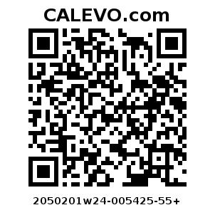 Calevo.com Preisschild 2050201w24-005425-55+