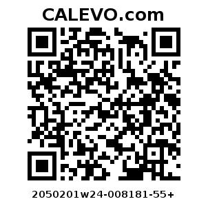 Calevo.com Preisschild 2050201w24-008181-55+