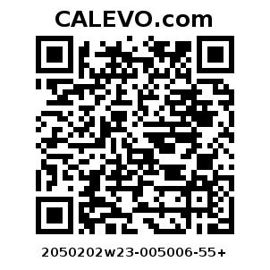 Calevo.com Preisschild 2050202w23-005006-55+