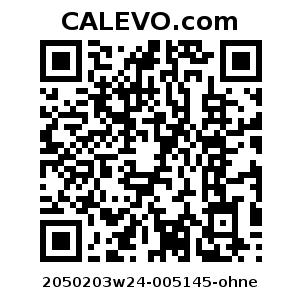 Calevo.com Preisschild 2050203w24-005145-ohne