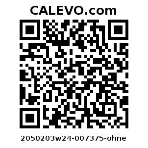 Calevo.com Preisschild 2050203w24-007375-ohne