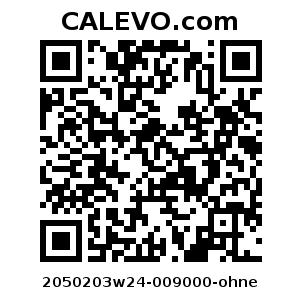 Calevo.com Preisschild 2050203w24-009000-ohne