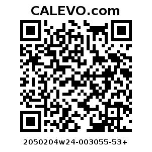 Calevo.com Preisschild 2050204w24-003055-53+