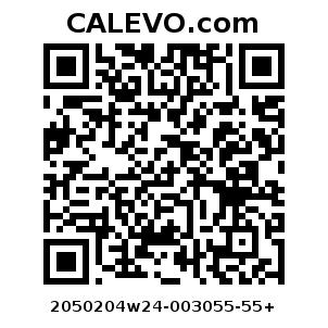 Calevo.com Preisschild 2050204w24-003055-55+