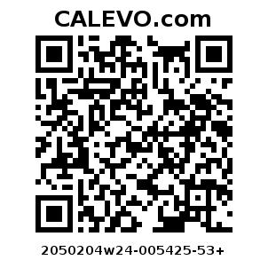 Calevo.com Preisschild 2050204w24-005425-53+