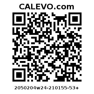 Calevo.com Preisschild 2050204w24-210155-53+