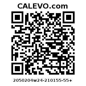 Calevo.com Preisschild 2050204w24-210155-55+