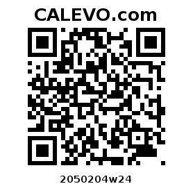 Calevo.com Preisschild 2050204w24