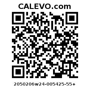 Calevo.com Preisschild 2050206w24-005425-55+