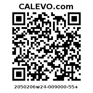 Calevo.com Preisschild 2050206w24-009000-55+