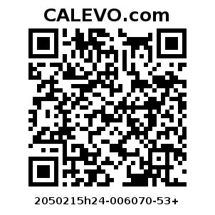 Calevo.com Preisschild 2050215h24-006070-53+