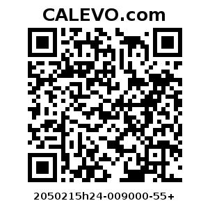 Calevo.com Preisschild 2050215h24-009000-55+