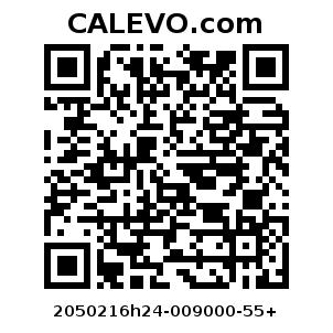 Calevo.com Preisschild 2050216h24-009000-55+