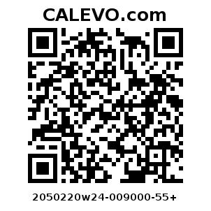 Calevo.com Preisschild 2050220w24-009000-55+