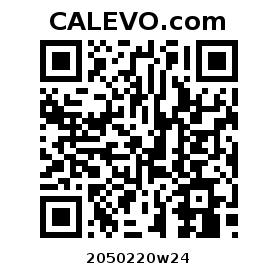 Calevo.com Preisschild 2050220w24