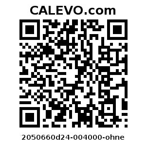 Calevo.com Preisschild 2050660d24-004000-ohne