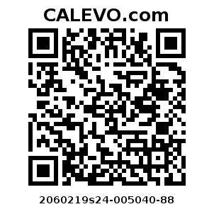 Calevo.com Preisschild 2060219s24-005040-88