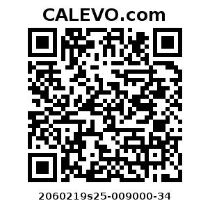 Calevo.com Preisschild 2060219s25-009000-34