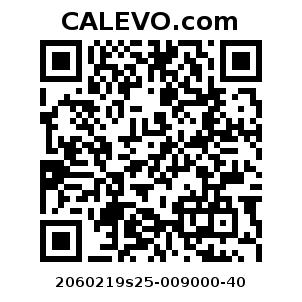 Calevo.com Preisschild 2060219s25-009000-40