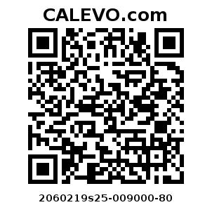 Calevo.com Preisschild 2060219s25-009000-80