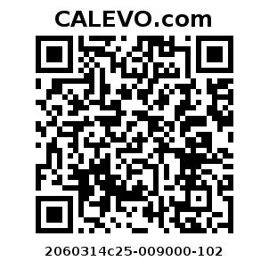 Calevo.com Preisschild 2060314c25-009000-102