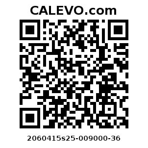 Calevo.com Preisschild 2060415s25-009000-36