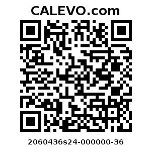 Calevo.com Preisschild 2060436s24-000000-36